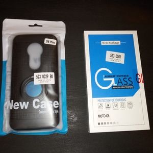 G6 Play Phone Cover With Screen Protector